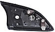 Passenger Side, Inner Tail Light, with Bulb, Halogen, Clear Lens