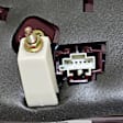 Passenger Side, Inner Tail Light, with Bulb, LED, Clear and Red Lens, E-Class, Sedan