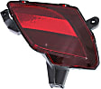 Rear, Passenger Side Bumper Reflector