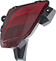 Rear, Driver Side Bumper Reflector