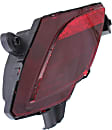 Rear, Driver Side Bumper Reflector