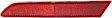 Rear, Passenger Side Bumper Reflector