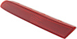 Rear, Passenger Side Bumper Reflector