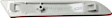 Rear, Passenger Side Bumper Reflector