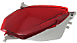 Rear, Passenger Side Bumper Reflector