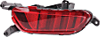 Rear, Passenger Side Bumper Reflector