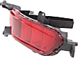 Rear, Passenger Side Bumper Reflector