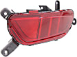Rear, Passenger Side Bumper Reflector