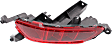 Rear, Passenger Side Bumper Reflector