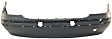 Rear Primed Bumper Cover, 220 Chassis, For Models Without Sport Package