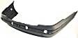 Rear Primed Bumper Cover, 220 Chassis, For Models Without Sport Package