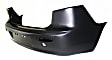 Rear Primed Bumper Cover, Without Turbo, Except Evolution/Sportback Models