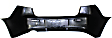 Rear Primed Bumper Cover, Without Turbo, Except Evolution/Sportback Models
