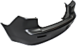 Rear Primed Bumper Cover, Without Turbo, Except Evolution/Sportback Models, CAPA Certified