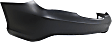Rear Primed Bumper Cover, 4 Cyl., 2.0L Engine, For Models Without Parking Aid Sensor Holes and AMG Styling Package