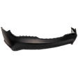 Rear Primed Bumper Cover, 4 Cyl., 2.0L Engine, For Models Without Parking Aid Sensor Holes and AMG Styling Package, CAPA Certified