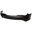 Rear Primed Bumper Cover, 4 Cyl., 2.0L Engine, For Models Without Parking Aid Sensor Holes and AMG Styling Package, CAPA Certified