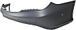 Rear Primed Bumper Cover, 4 Cyl., 2.0L Engine, With Parking Aid Sensor Holes, For Models Without AMG Styling Package