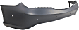 Rear Primed Bumper Cover, 4 Cyl., 2.0L Engine, With Parking Aid Sensor Holes, For Models Without AMG Styling Package