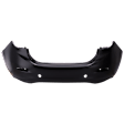 Rear Primed Bumper Cover, Sedan, CAPA Certified