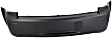Rear Primed Bumper Cover, Except SRT-8 Model, Without Dual Exhaust Holes, Without Parking Aid Sensor Holes