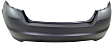 Rear Primed Bumper Cover, 2.5L Engine, Without Parking Aid Sensor Holes