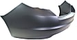 Rear Primed Bumper Cover, 2.5L Engine, Without Parking Aid Sensor Holes