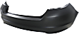 Rear Primed Bumper Cover, 2.5L Engine, Without Parking Aid Sensor Holes, CAPA Certified