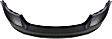 Rear Primed Bumper Cover, 2.5L Engine, Without Parking Aid Sensor Holes, CAPA Certified