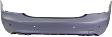 Rear Primed Bumper Cover, With Parking Aid Sensor Holes, For Models With Sport Package