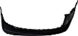 2014 Mercedes Benz C250 Sport - Rear Primed Bumper Cover, For Models With Sport Package, CAPA Certified