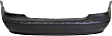 Rear Primed Bumper Cover, Sedan, For Models Without Parking Aid Sensor Holes and Sport and AMG Styling Package, W211