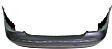 Rear Primed Bumper Cover, Sedan, For Models Without Parking Aid Sensor Holes and Sport and AMG Styling Package, W211