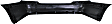 Rear Primed Bumper Cover, Sedan, For Models Without Parking Aid Sensor Holes and Sport and AMG Styling Package, W211