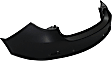 Rear Upper - Primed, Lower - Textured Bumper Cover, 4 Cyl., 2.5L Engine, Sedan