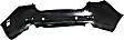 Rear Upper - Primed, Lower - Textured Bumper Cover, 4 Cyl., 2.5L Engine, Sedan