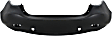 Rear Upper - Primed, Lower - Textured Bumper Cover, 4 Cyl., 2.5L Engine, Sedan, CAPA Certified
