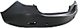 Rear Upper - Primed, Lower - Textured Bumper Cover, 4 Cyl., 2.5L Engine, Sedan, CAPA Certified