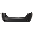 Rear Primed Bumper Cover, 4 Cyl., 2.5L Engine, Without Parking Aid Sensor Holes, CAPA CERTIFIED