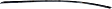 Rear, Passenger Side, Outer Bumper Trim, Chrome