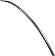 Rear, Driver Side, Outer Bumper Trim, Chrome