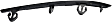 Rear, Passenger Side Bumper Trim, Black