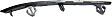 Rear, Driver Side Bumper Trim, Black