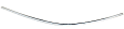 2012-2014 Mercedes Benz C300 - Rear, Driver Side, Outer Bumper Trim, Chrome