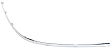 2012-2014 Mercedes Benz C300 - Rear, Driver Side, Outer Bumper Trim, Chrome