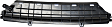 Rear, Driver or Passenger Side, Inner Bumper Trim, Black