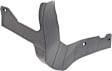 Rear, Driver Side, Lower Bumper Trim, Primed