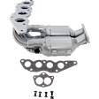 Front Catalytic Converter, Federal EPA Standard, 46-State Legal (Cannot ship to CA, CO, NY or ME), With Integrated Exhaust Manifold, 2.4L Engine