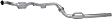Passenger Side Catalytic Converter, 3.2L, 6Cyl, Federal EPA Standard, 46-State Legal (Cannot ship to CA, CO, NY or ME), Direct Replacement Series