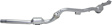 Passenger Side Catalytic Converter, 3.2L, 6Cyl, Federal EPA Standard, 46-State Legal (Cannot ship to CA, CO, NY or ME), Direct Replacement Series